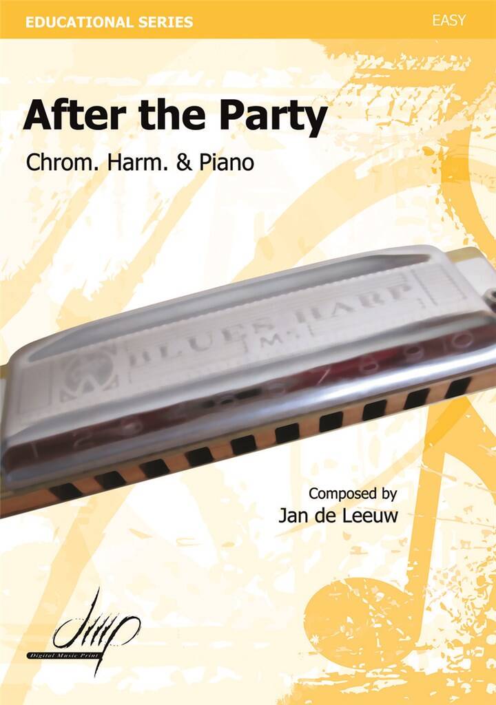 De Leeuw After The Party Chrom Harmonica & Piano Sheet Music Songbook