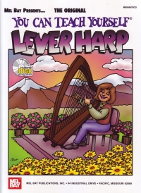 You Can Teach Yourself Lever Harp Book/audio Sheet Music Songbook