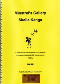 Kanga Minstrels Gallery Harp Sheet Music Songbook