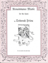 Renaissance Music For The Harp Friou Sheet Music Songbook