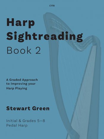 Harp Sightreading Book 2 Stewart Green Sheet Music Songbook