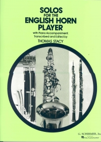 Solos For The English Horn Player Stacy Sheet Music Songbook