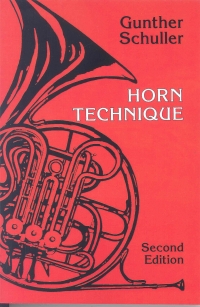 Schuller Horn Technique Sheet Music Songbook