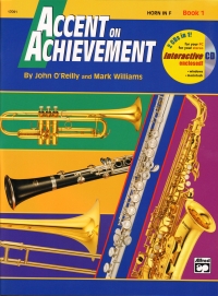 Accent On Achievement 1 Horn In F + Cd Sheet Music Songbook