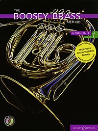 Boosey Brass Method Horn F Book 1 + Cd Sheet Music Songbook