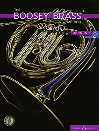 Boosey Brass Method Horn F Book 2 + Cd Sheet Music Songbook