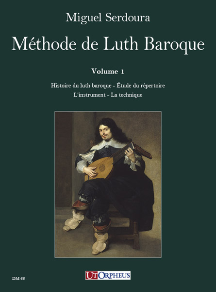 Serdoura Methode De Luth Baroque Lute (french) Sheet Music Songbook