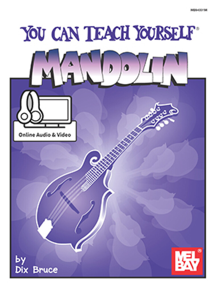 You Can Teach Yourself Mandolin Book & Audio Bruce Sheet Music Songbook