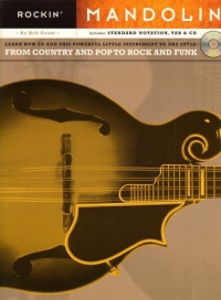 Bob Grant Rockin Mandolin Book/cd Sheet Music Songbook