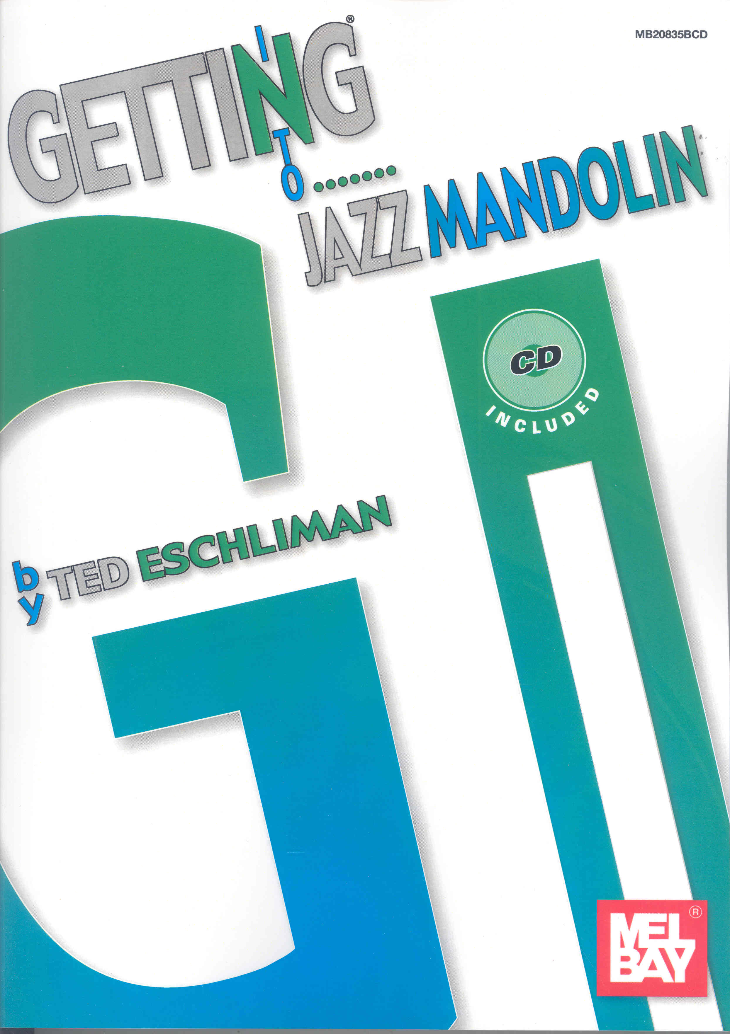 Getting Into Jazz Mandolin Eschliman Book/cd Sheet Music Songbook