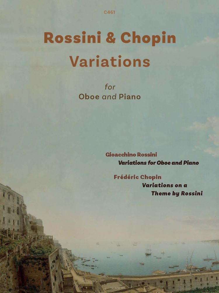 Rossini & Chopin Variations Oboe & Piano Sheet Music Songbook