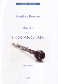 Art Of Cor Anglais Browne 4th Edition Sheet Music Songbook