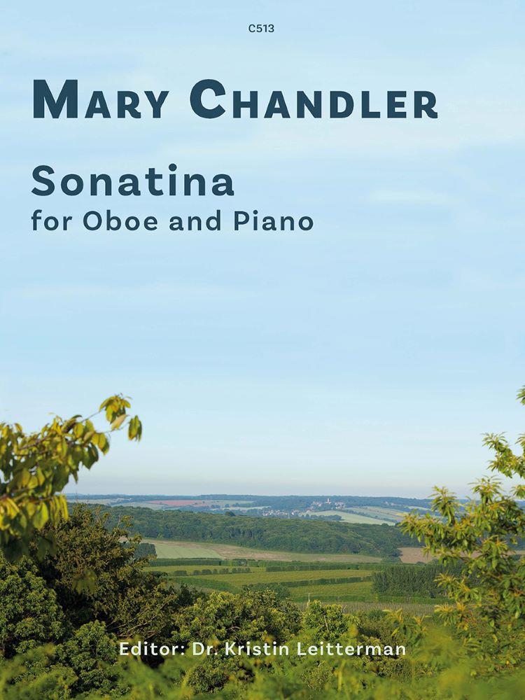 Chandler Sonatina Oboe & Piano Sheet Music Songbook