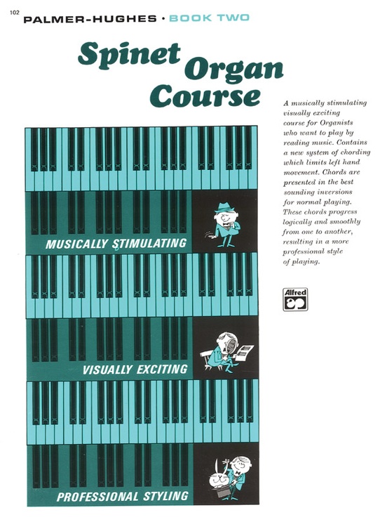 Palmer-hughes Spinet Organ Course Book 2 Sheet Music Songbook