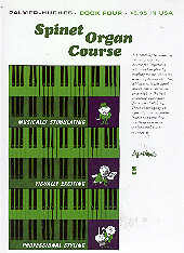 Palmer-hughes Spinet Organ Course Book 4 Sheet Music Songbook