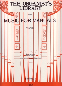 Music For Manuals Vol 3 Hesford Organ Sheet Music Songbook