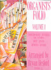 Organists Folio Vol 1 Hesford Sheet Music Songbook