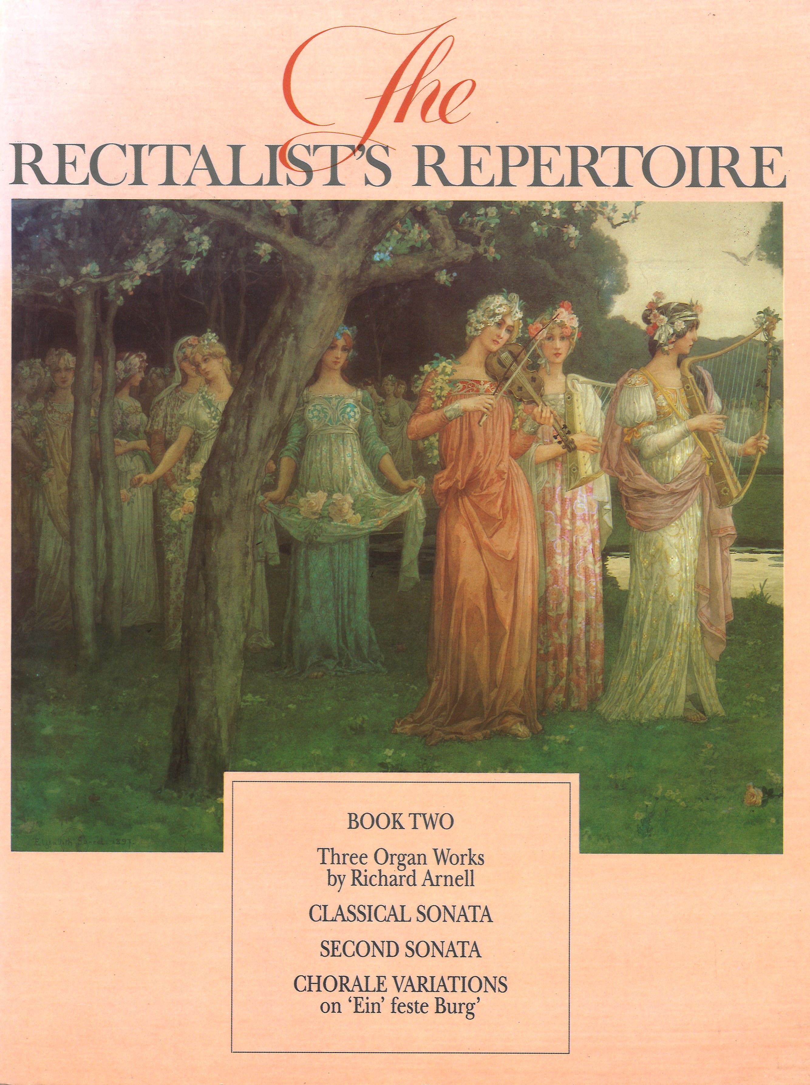 Recitalists Repertoire Book 2 Organ Sheet Music Songbook