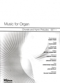 Music For Organ Chorale & Hymn Preludes Set 1 Sheet Music Songbook