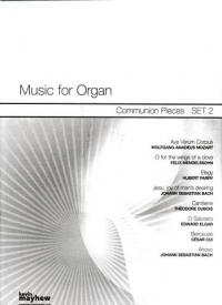 Music For Organ Communion Pieces Set 2 Sheet Music Songbook