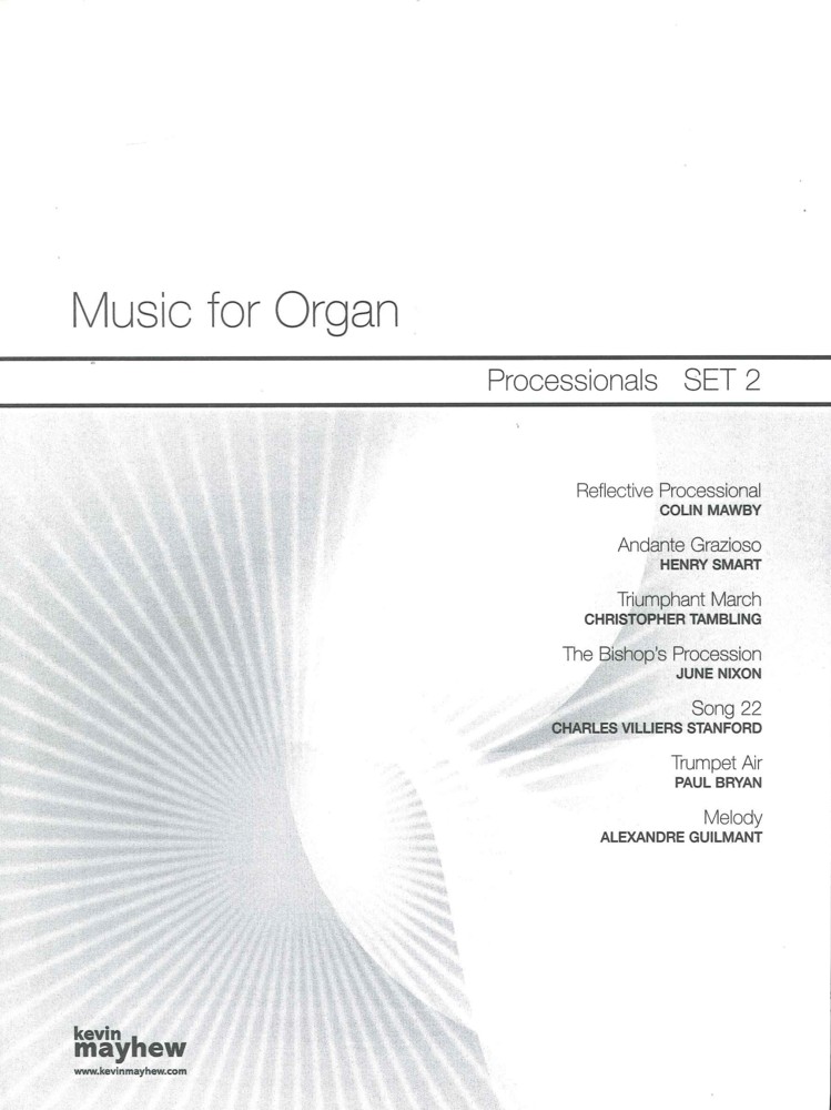 Music For Organ Processionals Set 2 Sheet Music Songbook