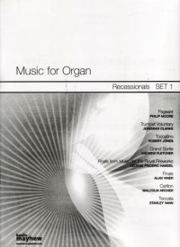 Music For Organ Recessionals Set 1 Sheet Music Songbook