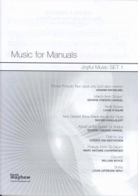 Music For Manuals Joyful Music Set 1 Organ Sheet Music Songbook