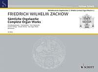 Middle German Organ Masters 2 Zachow Sheet Music Songbook