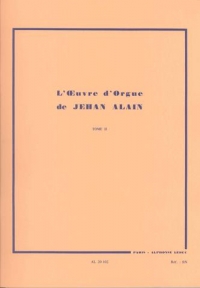 Alain Loeuvre Dorgue Vol 2 Organ Sheet Music Songbook