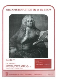 Organists Of 18th & 19th Century Vol 4 Handel Sheet Music Songbook