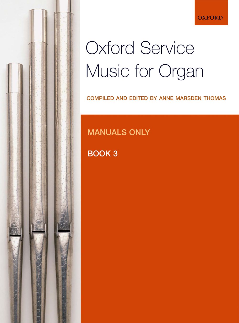 Oxford Service Music For Organ Manuals Only Book 3 Sheet Music Songbook