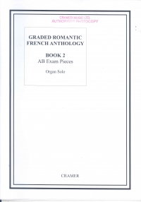 Graded Romantic French Anthology For Organ Book 2 Sheet Music Songbook