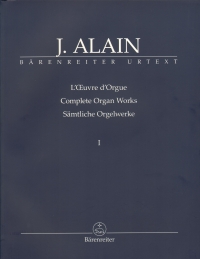Alain Complete Organ Works I Sheet Music Songbook