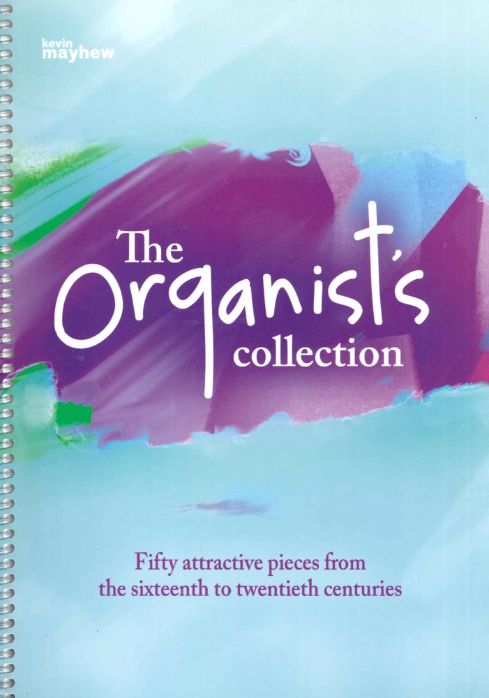 Organists Collection 50 Attractive Pieces Spiral Sheet Music Songbook