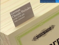 German Chorale Preludes Of 17th & 18th Cent Organ Sheet Music Songbook