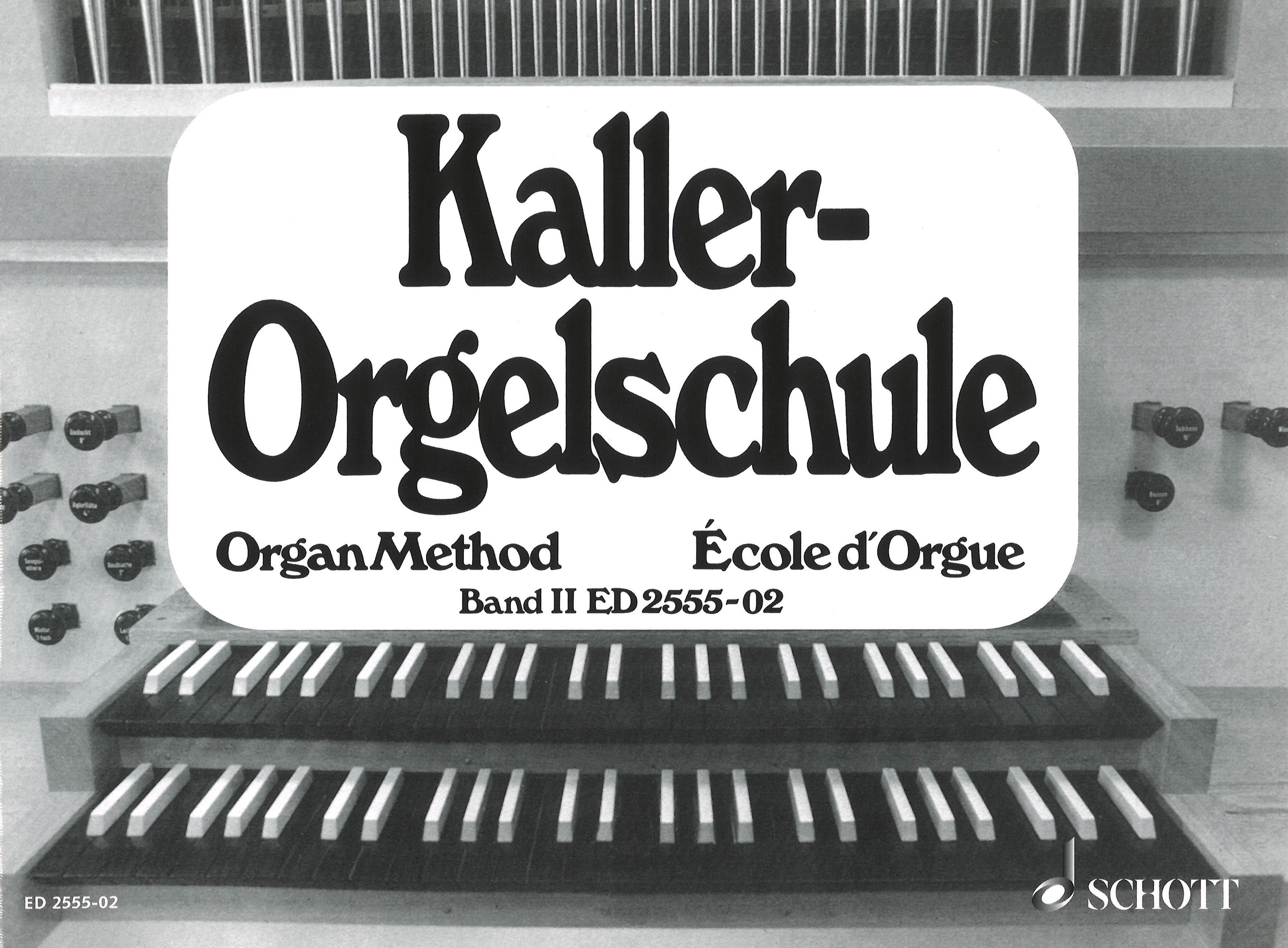 Kaller-orgelschule Organ Method Band Ii Sheet Music Songbook