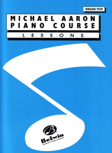 Aaron Piano Course Grade 5 Lessons Sheet Music Songbook