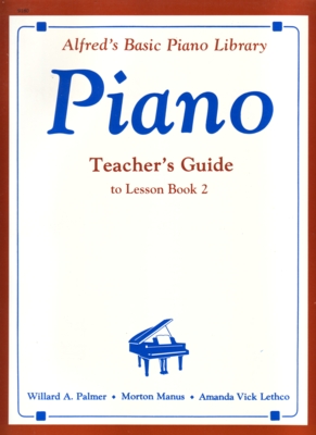Alfred Basic Piano Teachers Guide To Lesson Book 2 Sheet Music Songbook