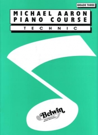 Aaron Piano Course Technic Grade 3 Sheet Music Songbook