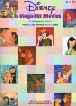 Disney Mega-hit Movies Easy Piano Sheet Music Songbook