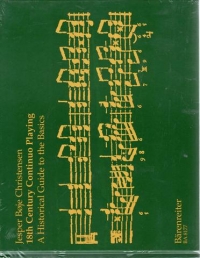 18th Century Continuo Playing Christensen Piano Sheet Music Songbook