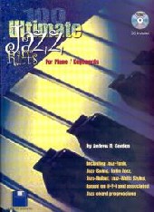 100 Ultimate Jazz Riffs Piano/keyboards Book & Cd Sheet Music Songbook