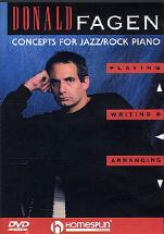 Donald Fagen Concepts For Jazz Rock Piano Dvd Sheet Music Songbook