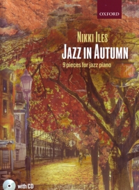 Jazz In Autumn Iles Piano Book & Cd Sheet Music Songbook