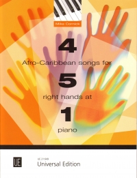 4 Afro Caribbean Songs For 5 Right Hands At 1 Pf Sheet Music Songbook