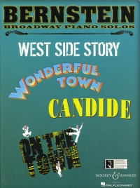 Bernstein Broadway Piano Solos Sheet Music Songbook