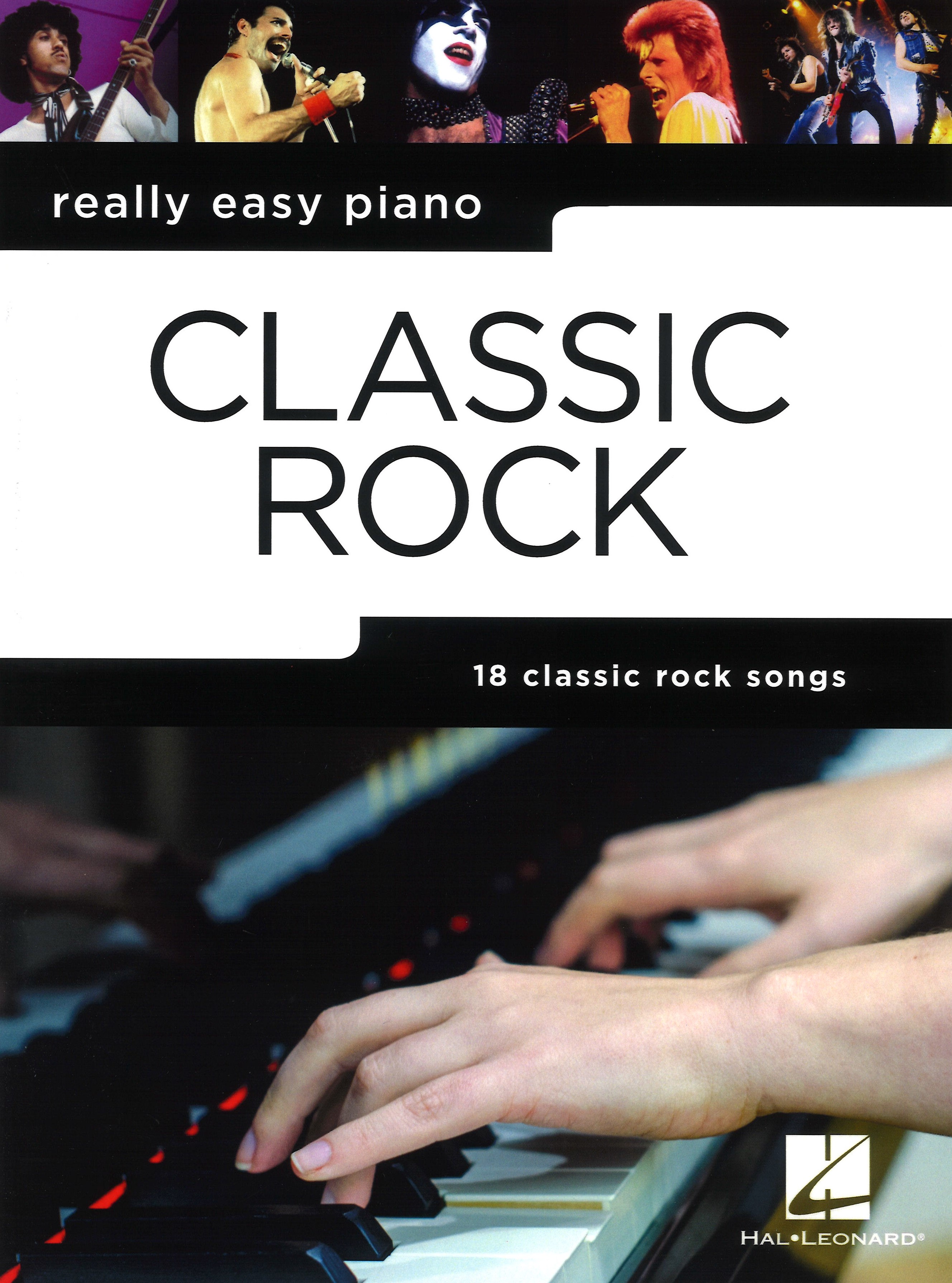 Really Easy Piano Classic Rock Sheet Music Songbook