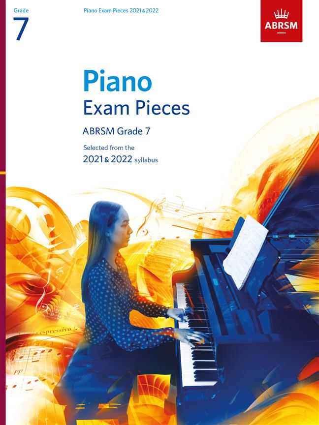 Piano Exam 2021-2022 Grade 7 Abrsm Sheet Music Songbook