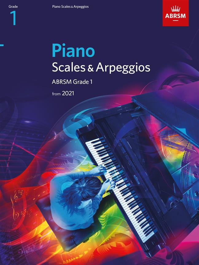 Piano Scales & Arpeggios 2021 Grade 1 Abrsm Sheet Music Songbook