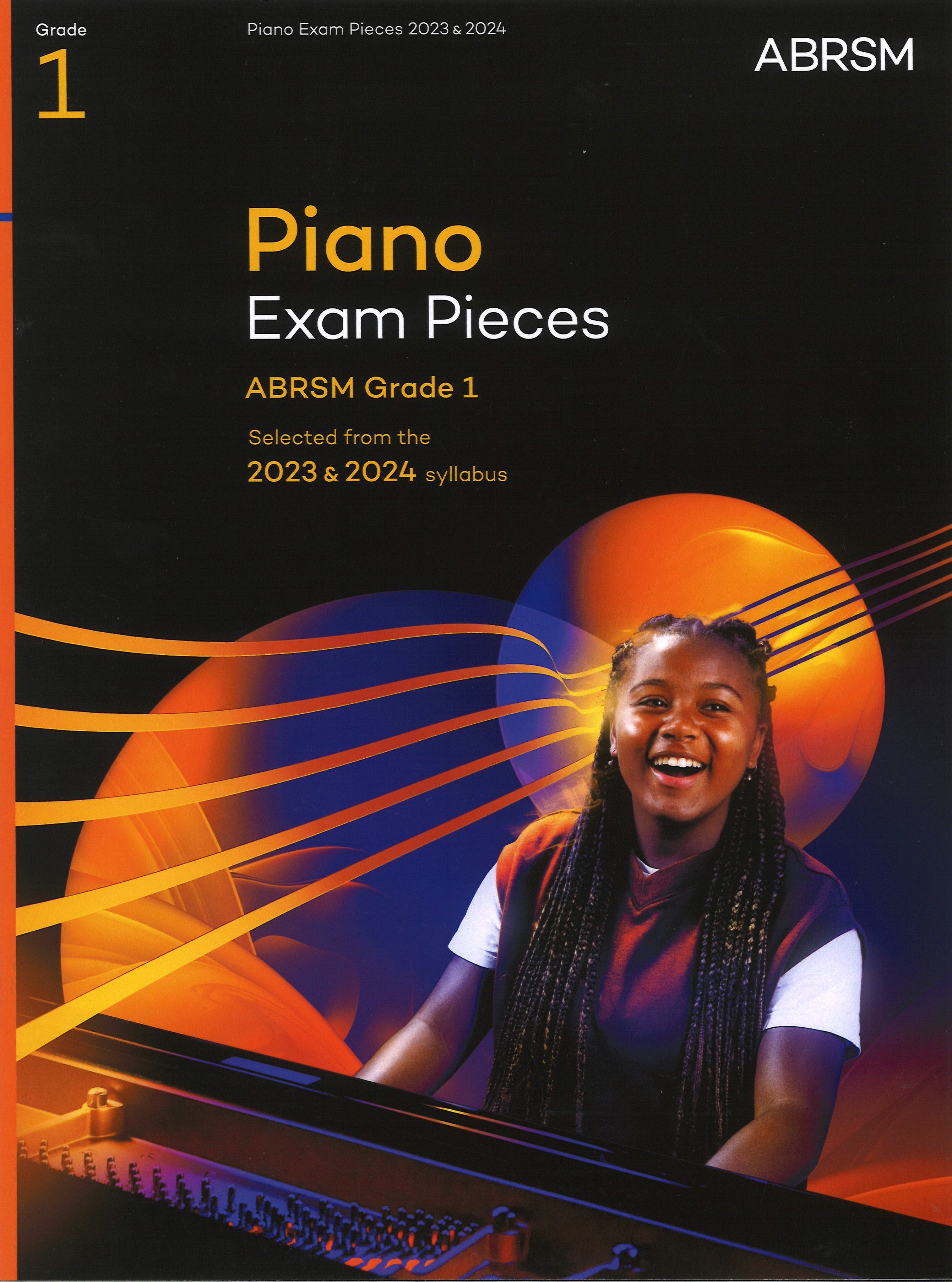 Piano Exam 2023-2024 Grade 1 Book Only Abrsm Sheet Music Songbook